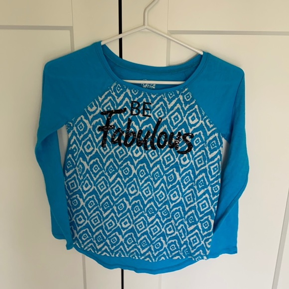 Justice size 10 long sleeve shirt - Picture 1 of 4